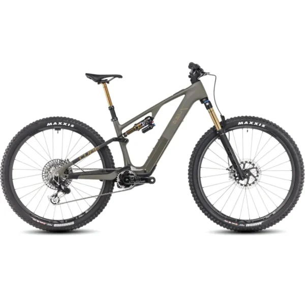 Cube AMS Hybrid ONE44 C:68X Super TM 400X 29-inch MTB in Dustyolive/Gold