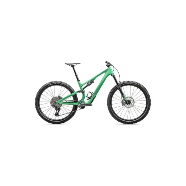 Specialized Stumpjumper 15 Expert Mountain Bike in Satin Electric/Forest Green