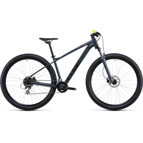 Cube Aim Pro Hardtail Mountain Bike in Grey