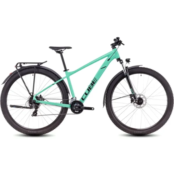 Cube Aim One Allroad Mountain Bike in Shamrock/Black