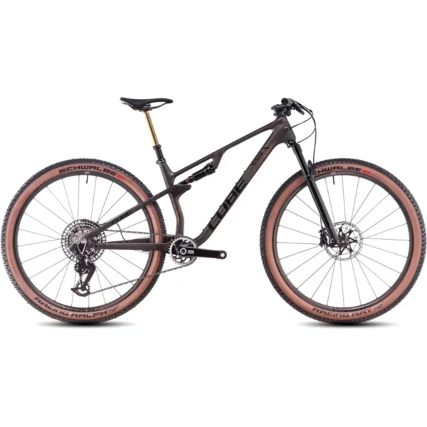 Cube AMS Zero99 c:68x SLT 29 Mountain Bike in Liquid Lava/Black