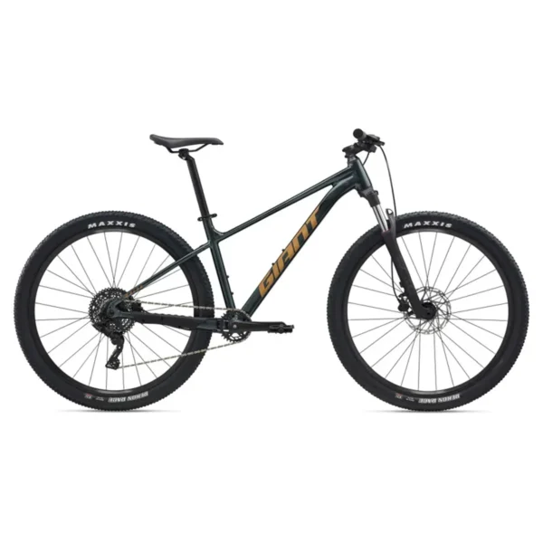 2025 Giant Talon 2 27.5 Mountain Bike In Asphalt Green