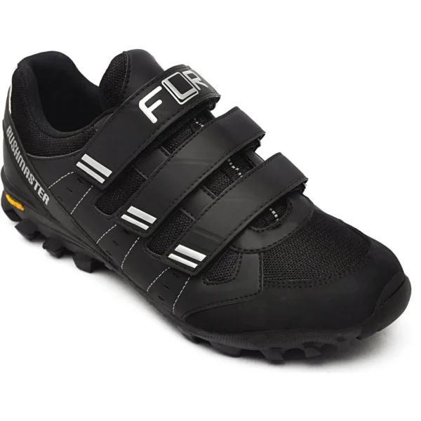 FLR Bushmaster MTB/Trail Shoe In Black/Silver