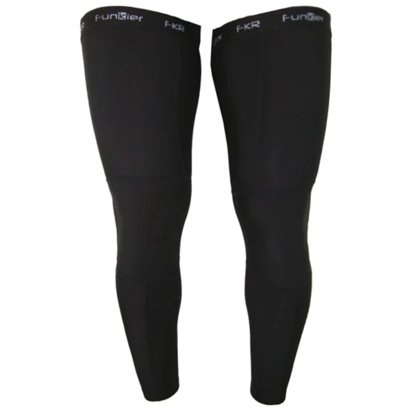 Funkier Garray LW03 Winter Thermal Leg Warmers In BLACK