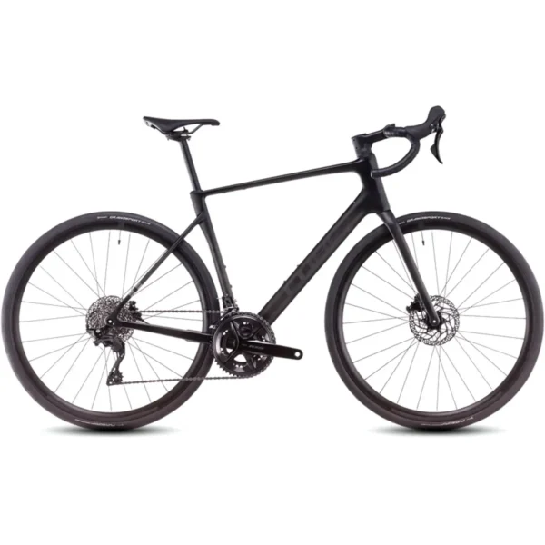 Cube Attain c:62 Race Road Bike in Blackline