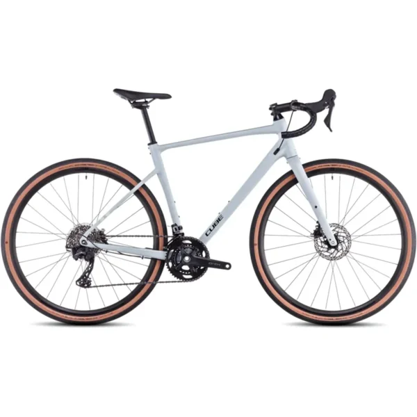 Cube Nuroad Race Gravel Bike in Haze/Gloss