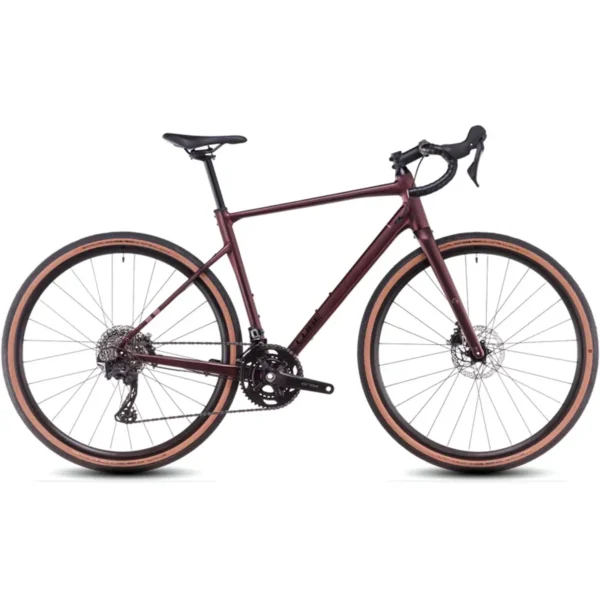 Cube Nuroad Race Gravel Bike in Ruby Red/Gloss