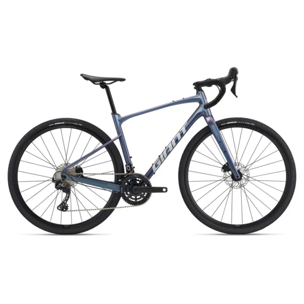 Giant Revolt 0 Gravel Bike in Blue Dragonfly