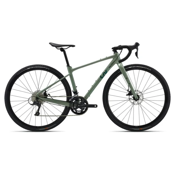 Liv Devote 2 Gravel Bike in Shale Green