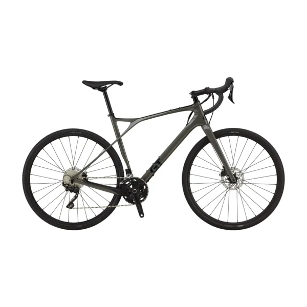 GT Grade Carbon Elite Gravel Bike in Wet Cement Grey