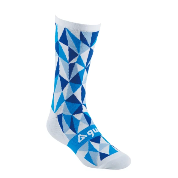 Guee Racefit Socks White/ Blue