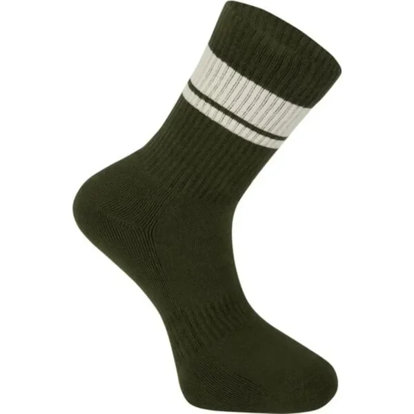 Madison Socks Roam Crew in Green