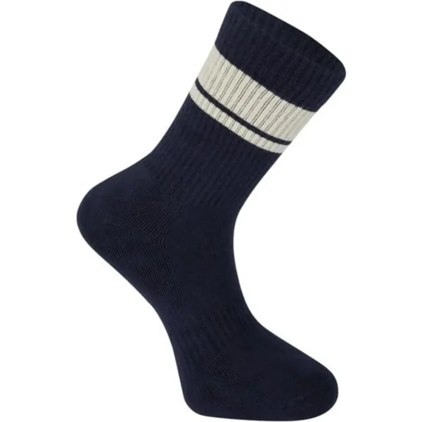 Madison Socks Roam Crew in Navy