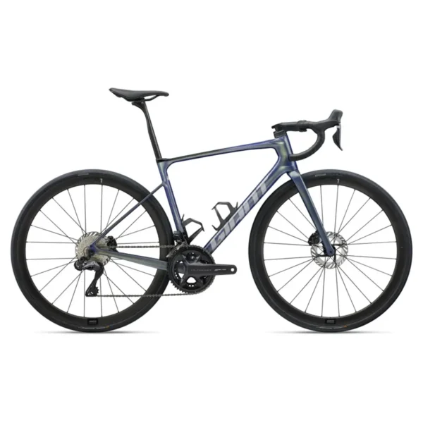 2025 Giant Defy Advanced Pro 0 Road Bikes In Gloss Interstellar/Black