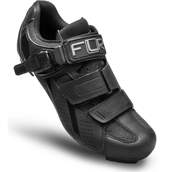 FLR F-15.III Road Shoe In Matt BLACK