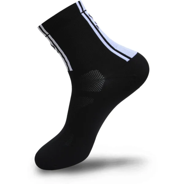 FLR Elite 5.5 Long Lightweight Socks In BLACK