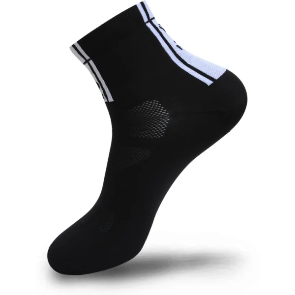 FLR Elite 3.5 Short Lightweight Socks In BLACK