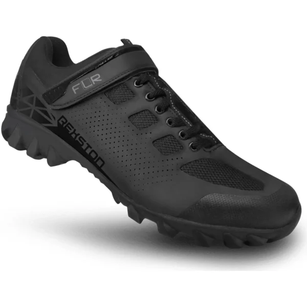 FLR Rexston Active Touring/Trail Shoe In BLACK