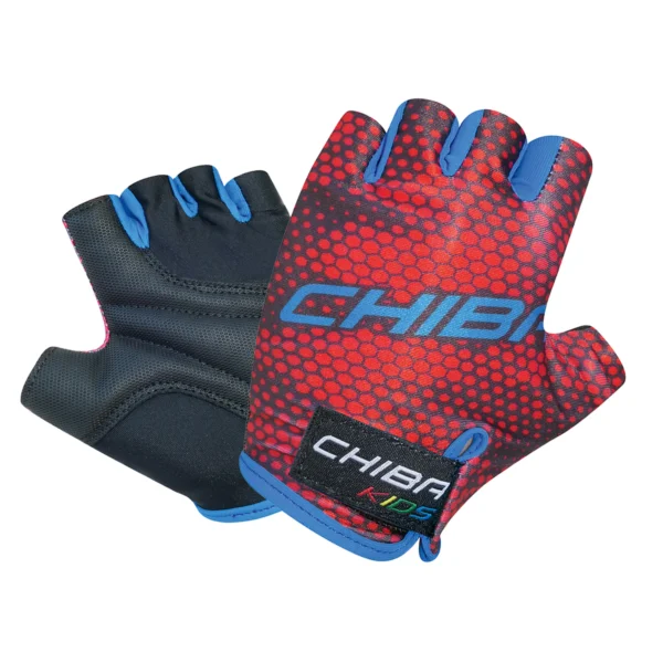 Chiba Gloves Kids Line Spider Mitts in Red