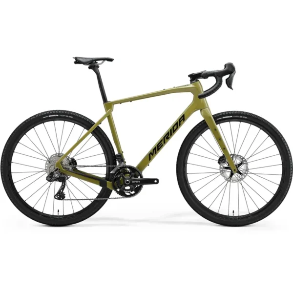 Merida Silex 8000 Gravel Bike In Green/Gold/Black