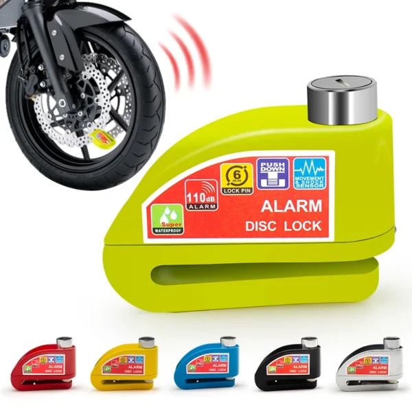 Bicycle Alarm Safety Protection Padlock 1