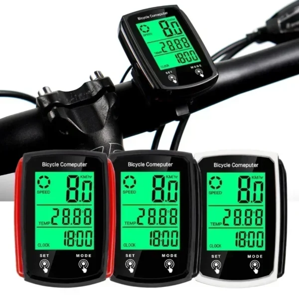 Wired Bike Computer, Speedometer, Odometer,Touchscreen 2