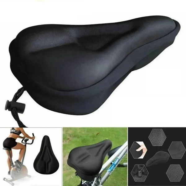 Bike Seat Cover, Gel Soft Pad 1