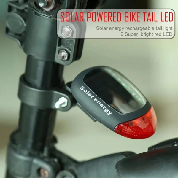 2 LED Taillight, Solar Energy 2
