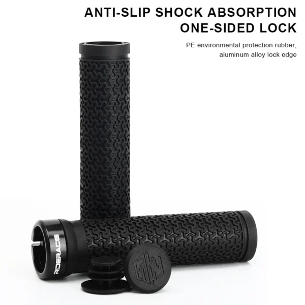 Handle Bar Grips, MTB Mountain Bike, Soft, Single-sided 3