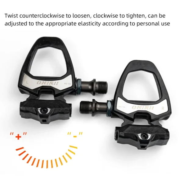 Road Bike Carbon Lock Pedals 3