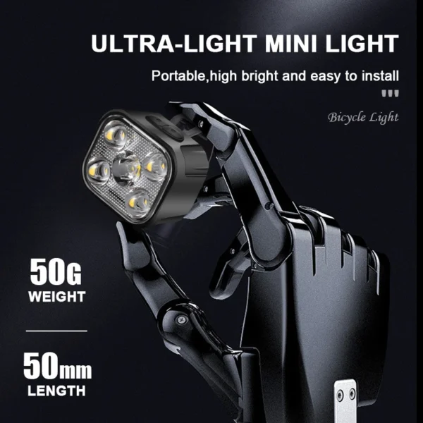 Bright Lamp, Front and Rear, USB Rechargeable 5