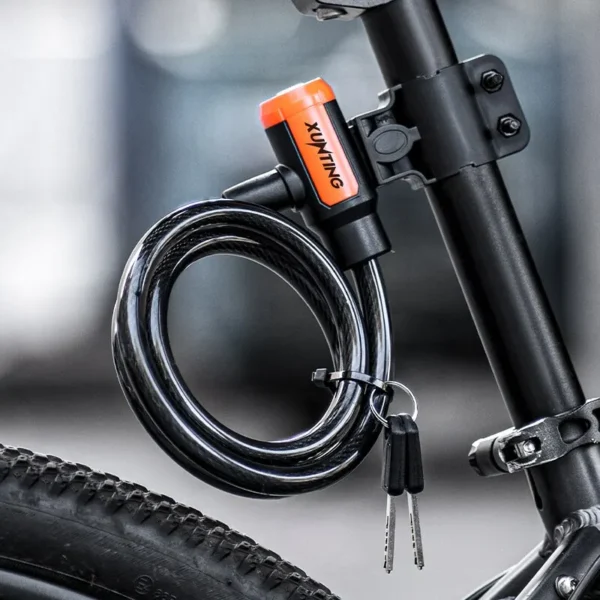 Bike Cable Lock with Mounting Bracket 6