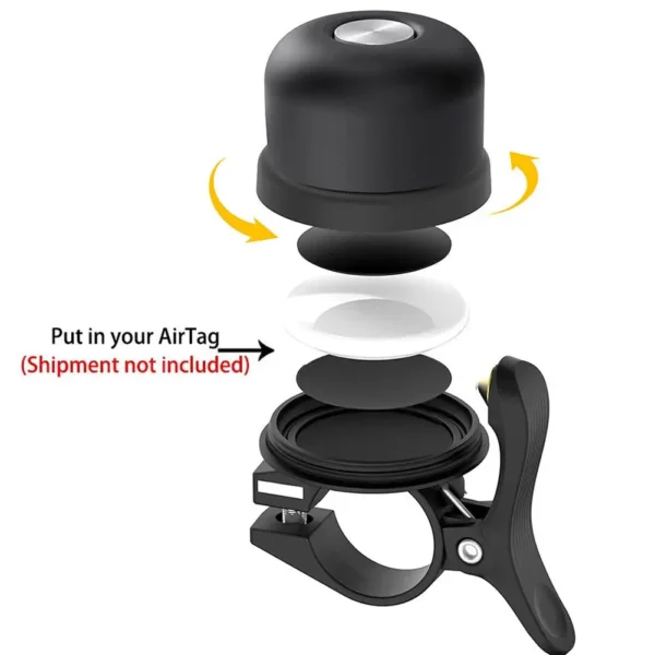 Metal bell for airtag Case ,Aluminum Alloy ,Waterproof 4