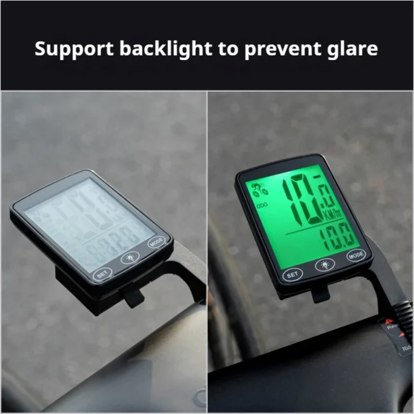 Wireless Bicycle Computer ,Touch Screen 5