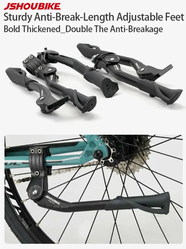 Adjustable Bicycle Kickstand, Aluminium Alloy 5