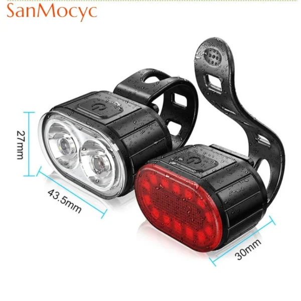 Front Rear Light Set 2