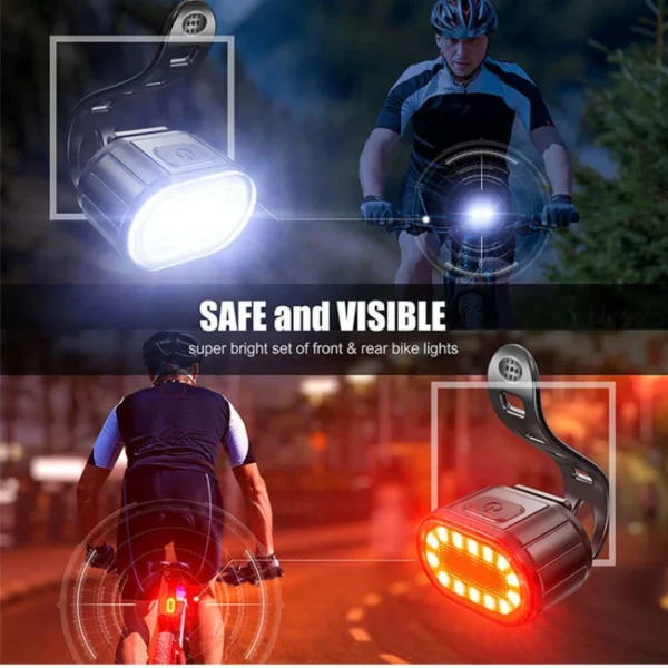 Front Rear Light Set 6