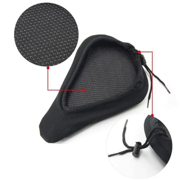 Bike Seat Cover, Gel Soft Pad 4