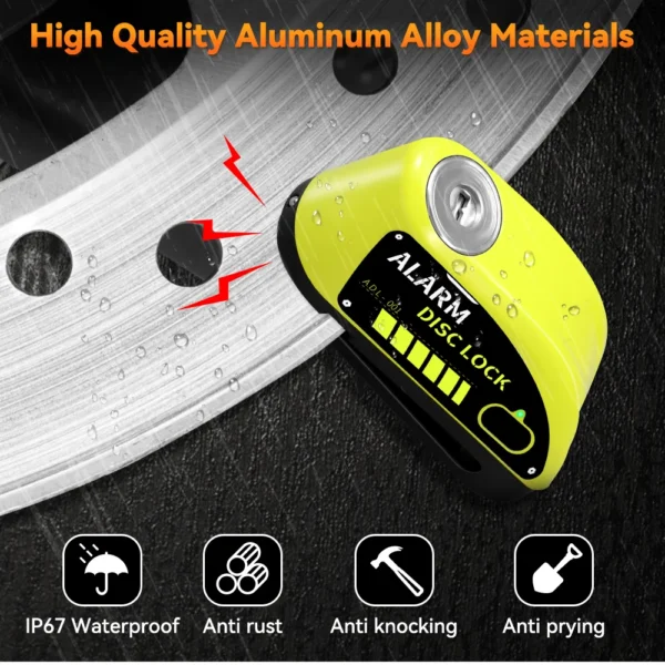 Alarm Disc Brake Lock 3