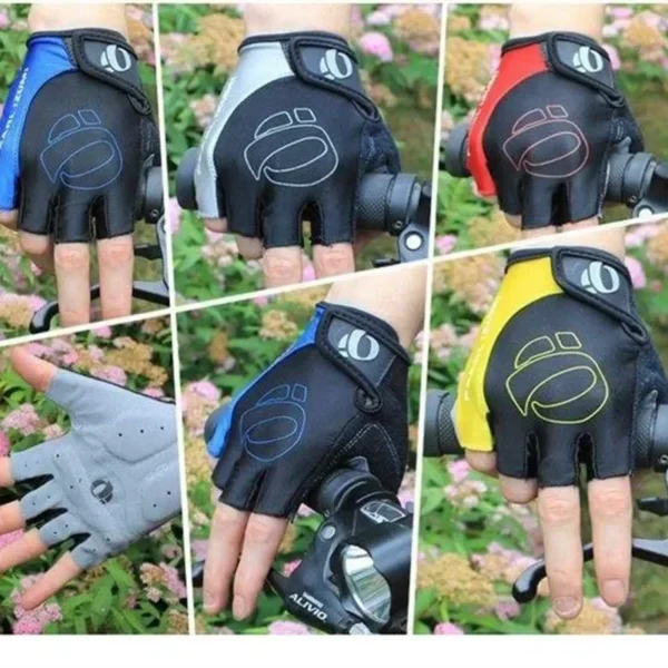 Gel, Half Finger Gloves, Anti Slip 6