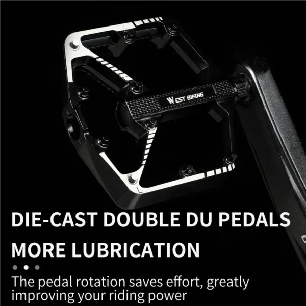 Bicycle Pedals, Sealed DU Bearing, Nonslip 5
