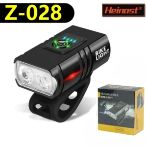 Heinast Smart Bicycle Light Rainproof USB LED 3000mAh MTB Front Light Headlight Cycling Flashlight Bike Light Accessories 1