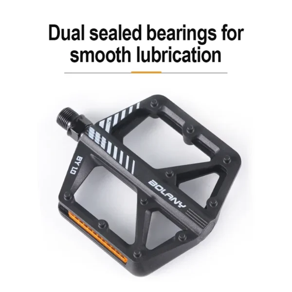 Nylon Pedals, Double DU Bearing, Anti-slip, Mountain Bike 3