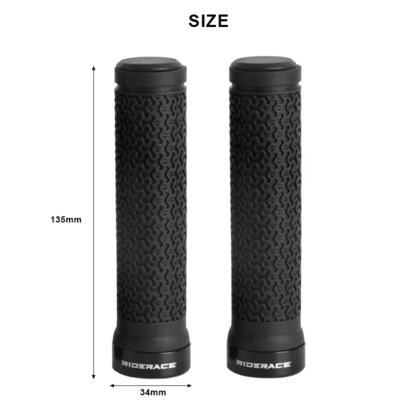 Handle Bar Grips, MTB Mountain Bike, Soft, Single-sided 6