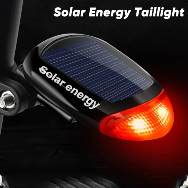 2 LED Taillight, Solar Energy 1