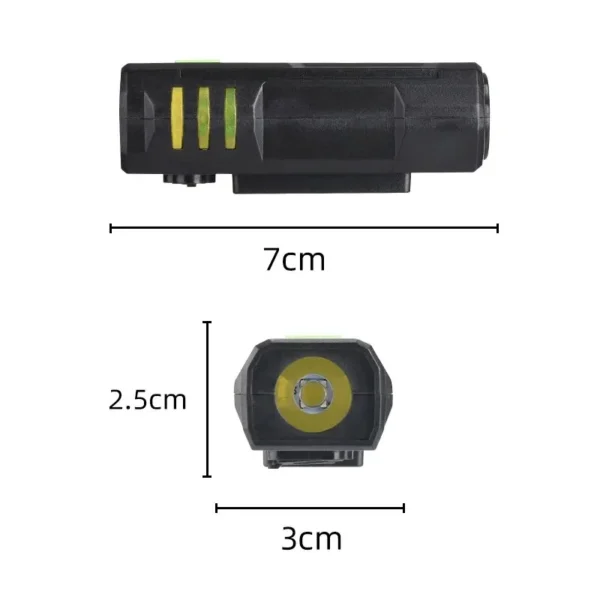 Bicycle Bike USB Rechargeable LED Light 6